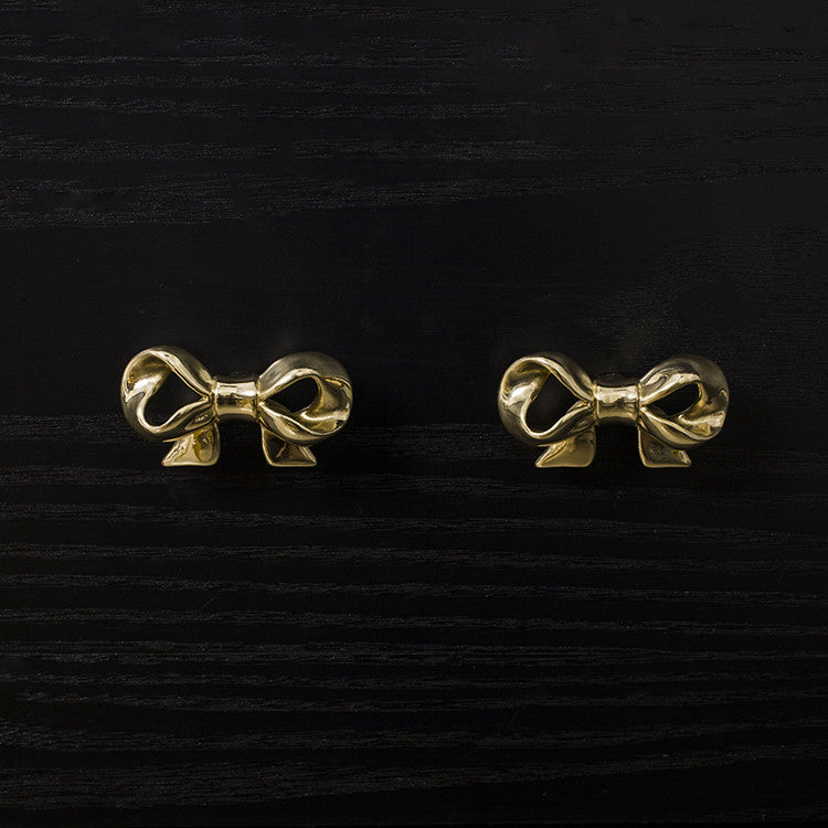 slim fit dress slacks Gold Metal Bow Cabinet Knobs – Rachel George