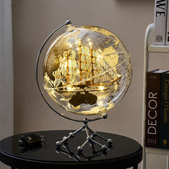 Decoración de globo transparente