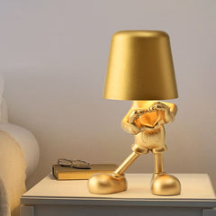 Lámpara de escritorio táctil con carga Little Golden Man